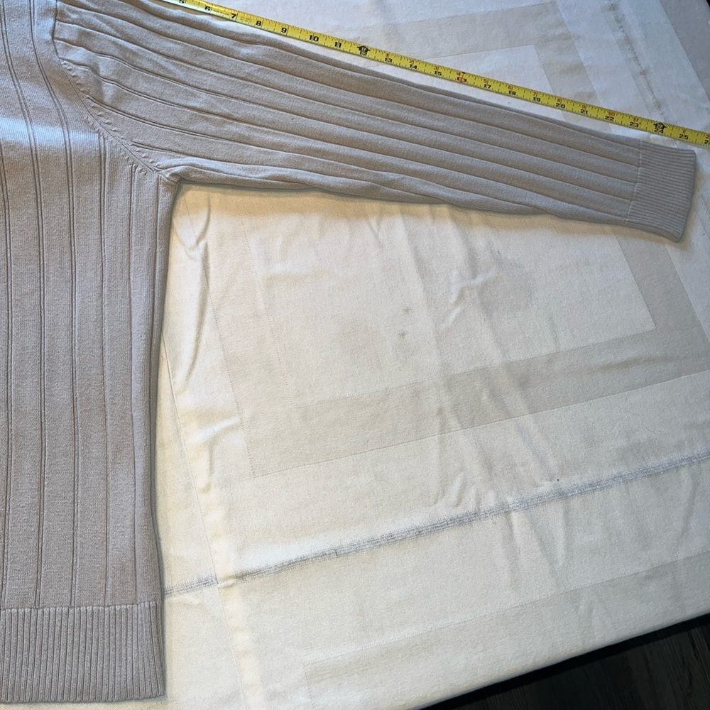 Men's Cream Sweater by Alfani - Picture 7 of 8
